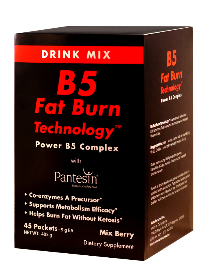 AUTOSHIP B5 Fat Burn Technology Power Drink Mix (45 paks)